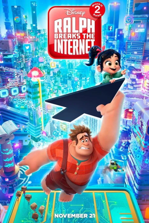 Oyunbozan Ralph II: Ralph ve İnternet Poster