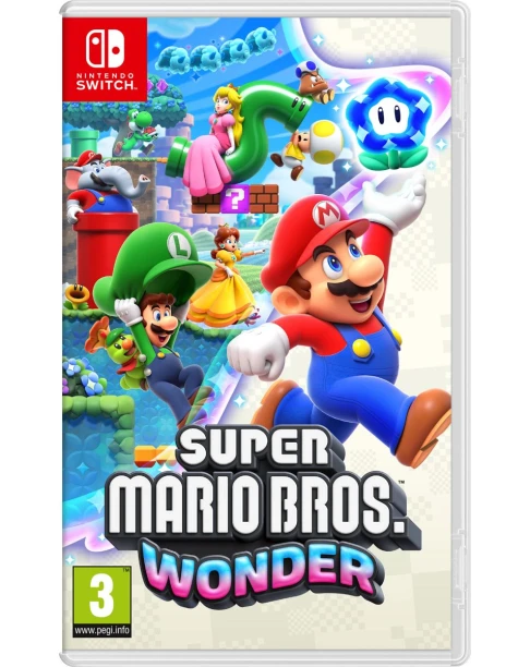 Super Mario Bros Wonder Switch Poster